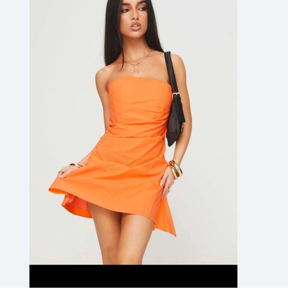 Princess Polly Orange Mini Dress